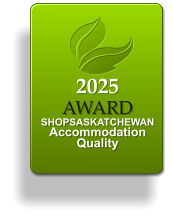 2025 AWARD  ShopSASKATCHEWAN Accommodation Quality